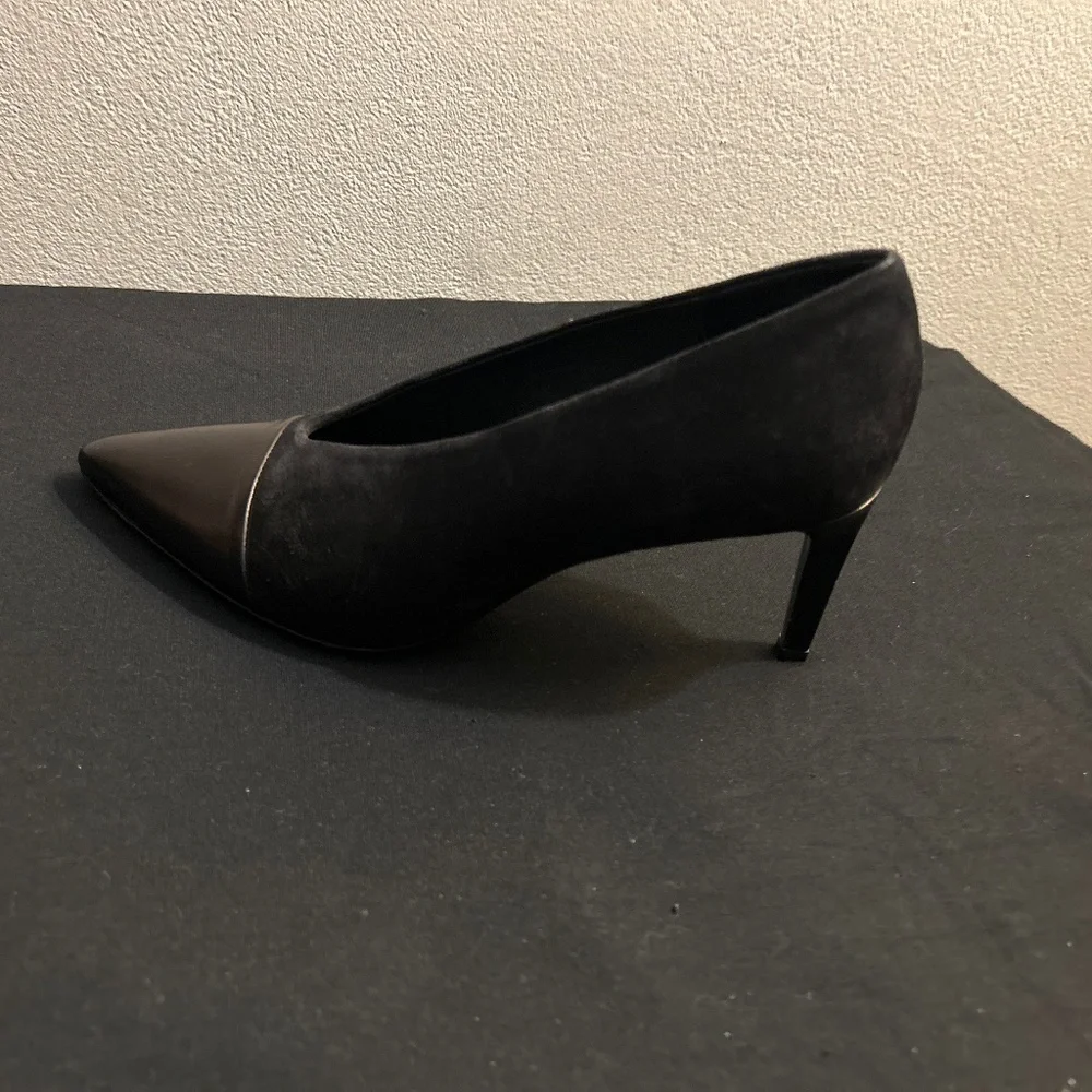 rag & bone Suede & Leather Pumps - Picture 1 of 4